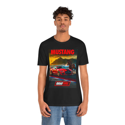 MUSTANG RED HORSE Shirt