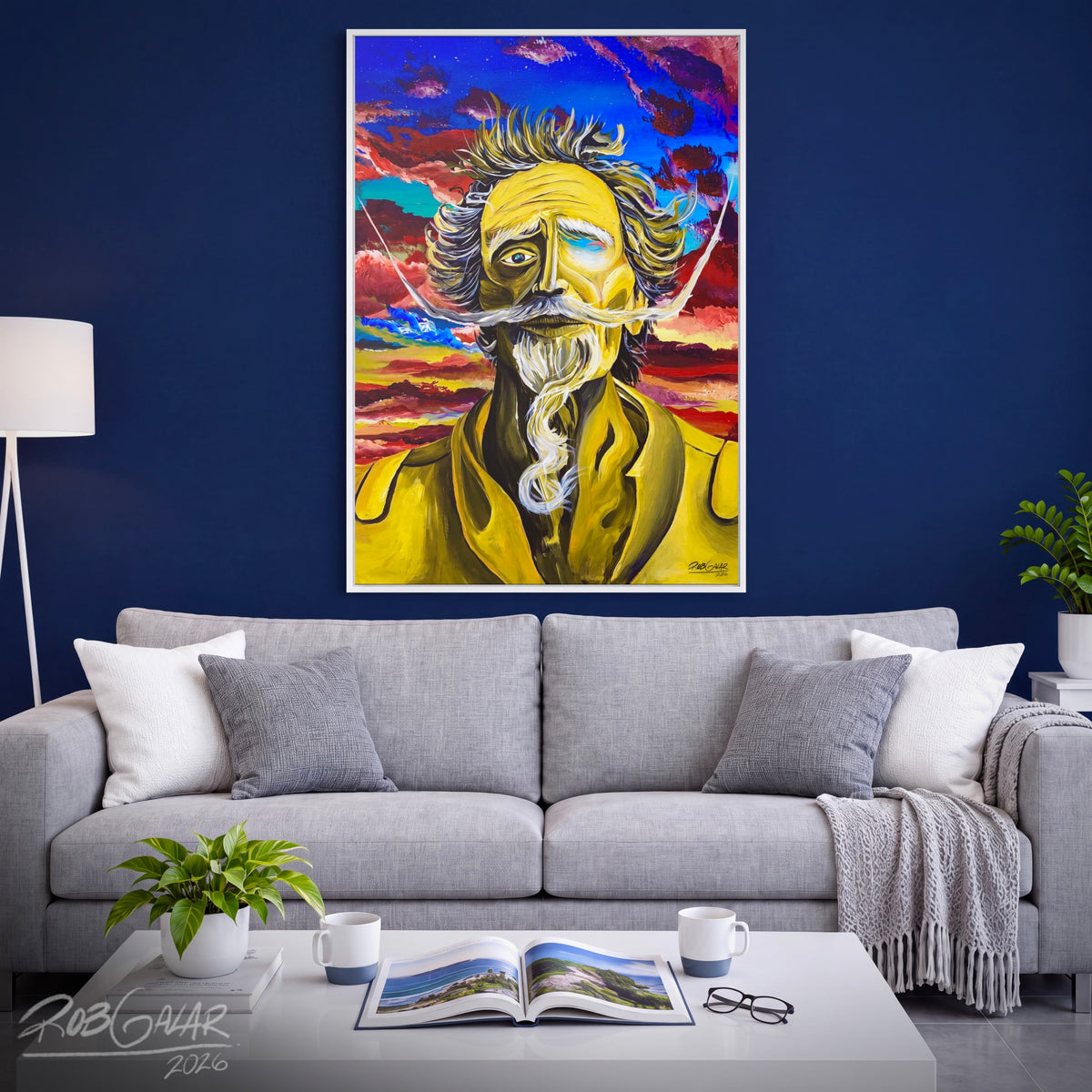 QUIJOTE - Framed Canvas Art