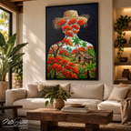 MIS RECUERDOS - Framed Canvas Art