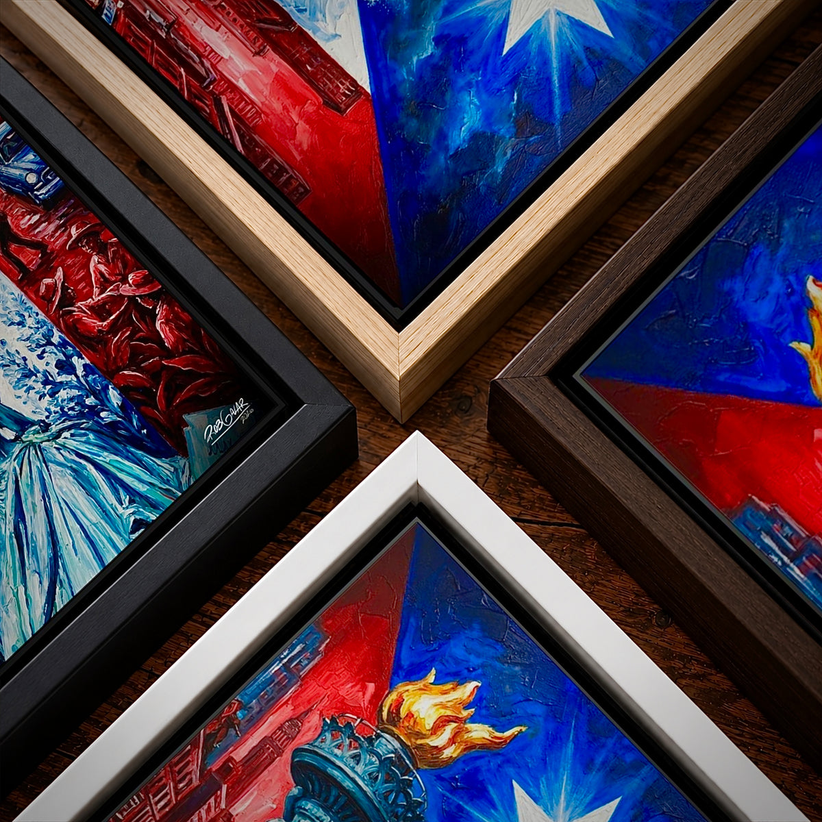 FREEDOM - LIMITED EDITION 0.6 - Framed Canvas Art