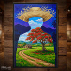 MI PEQUEÑO PEDAZO - Framed Canvas Art