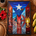 MY WAY TO HOME - LIMITED EDITION - Framed Canvas Art