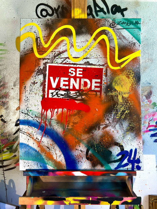 S. VENDE - Arte abstracto original de ROBGALAR