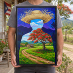 MI PEQUEÑO PEDAZO - Framed Canvas Art