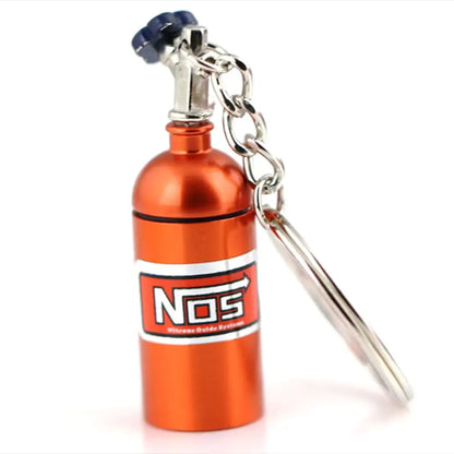 NOS Bottle Keychain