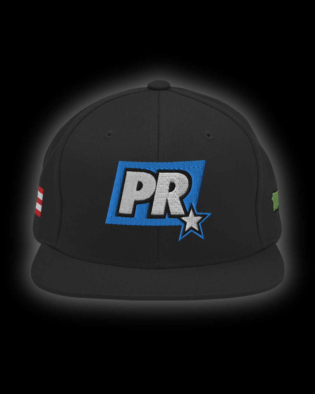 PR STAR BLUE Snapback Hat