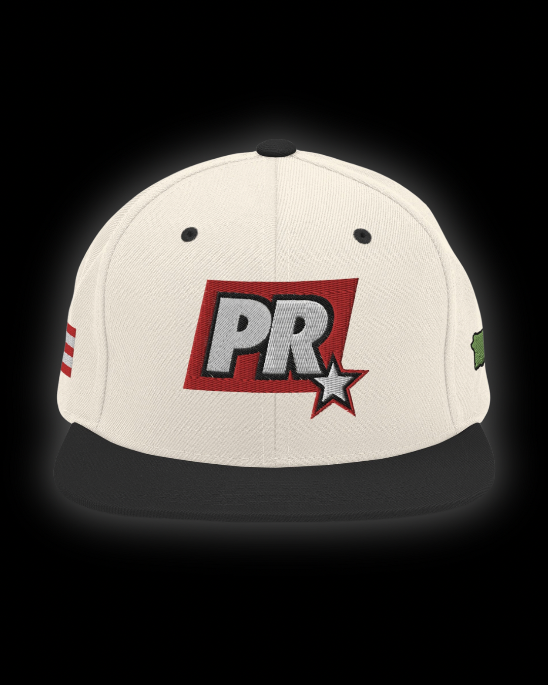 PR STAR RED Snapback Hat