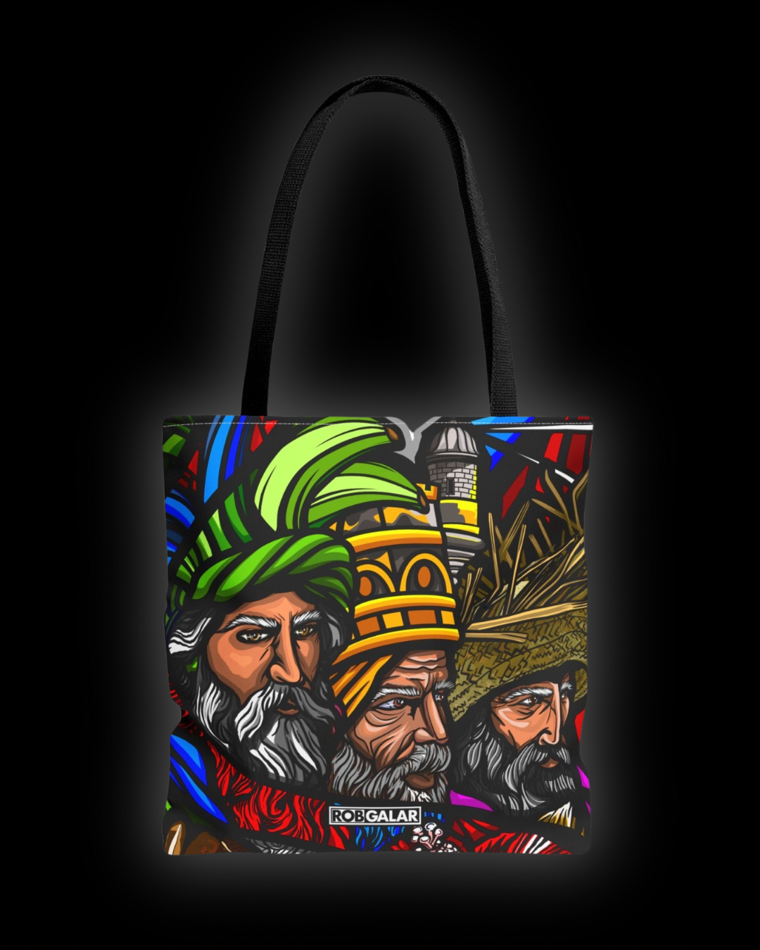 TRES SANTOS REYES Tote Bag