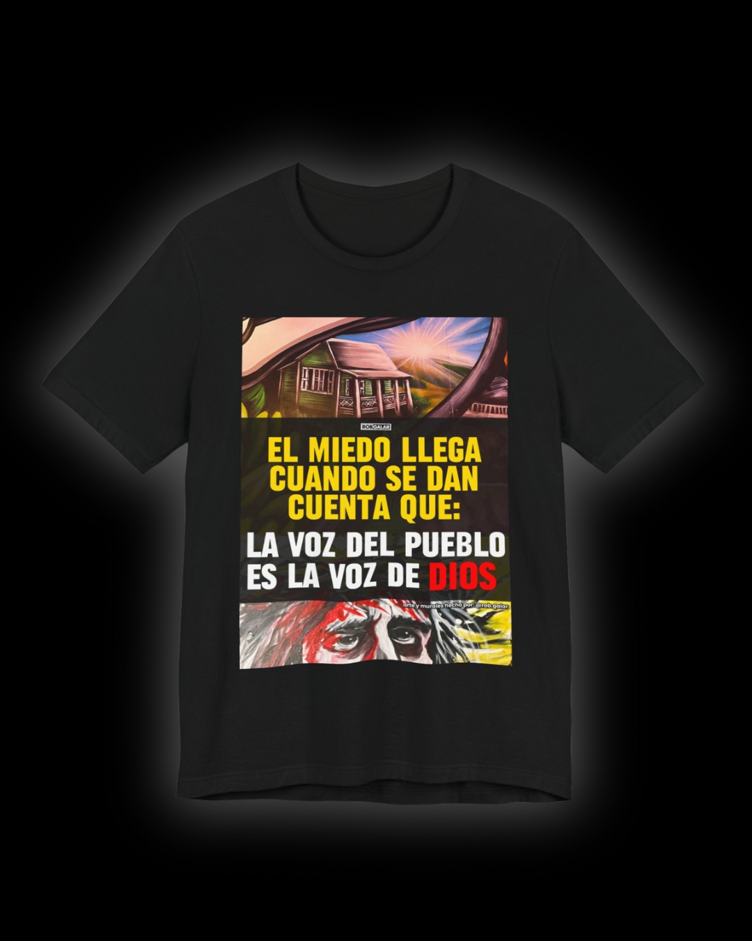 CON DIOS EL MIEDO ES REAL Shirt