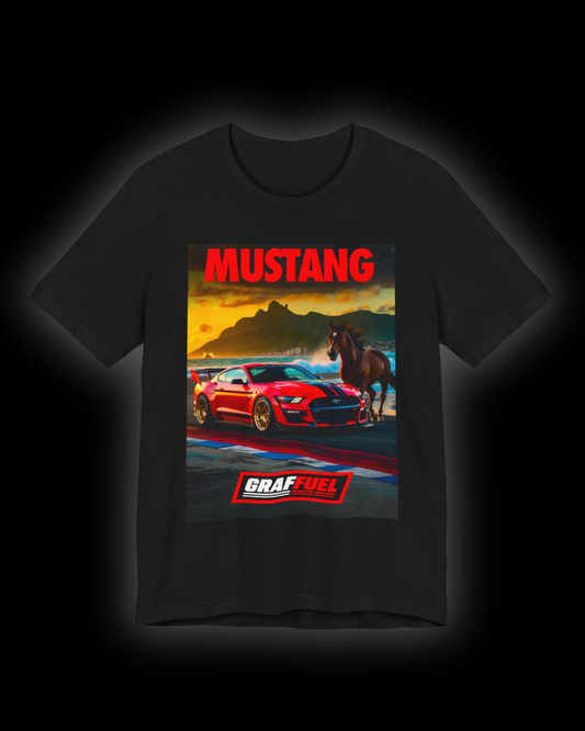 MUSTANG RED HORSE Shirt