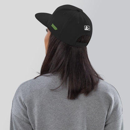 PR STAR GREEN Snapback Hat