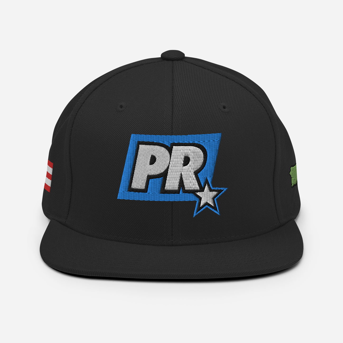 PR STAR BLUE Snapback Hat