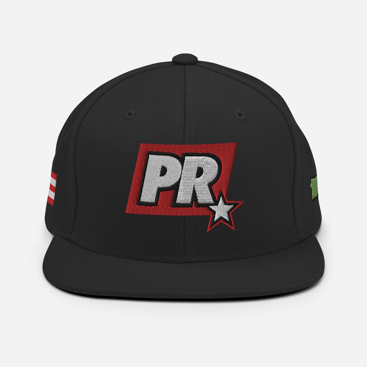 PR STAR RED Snapback Hat