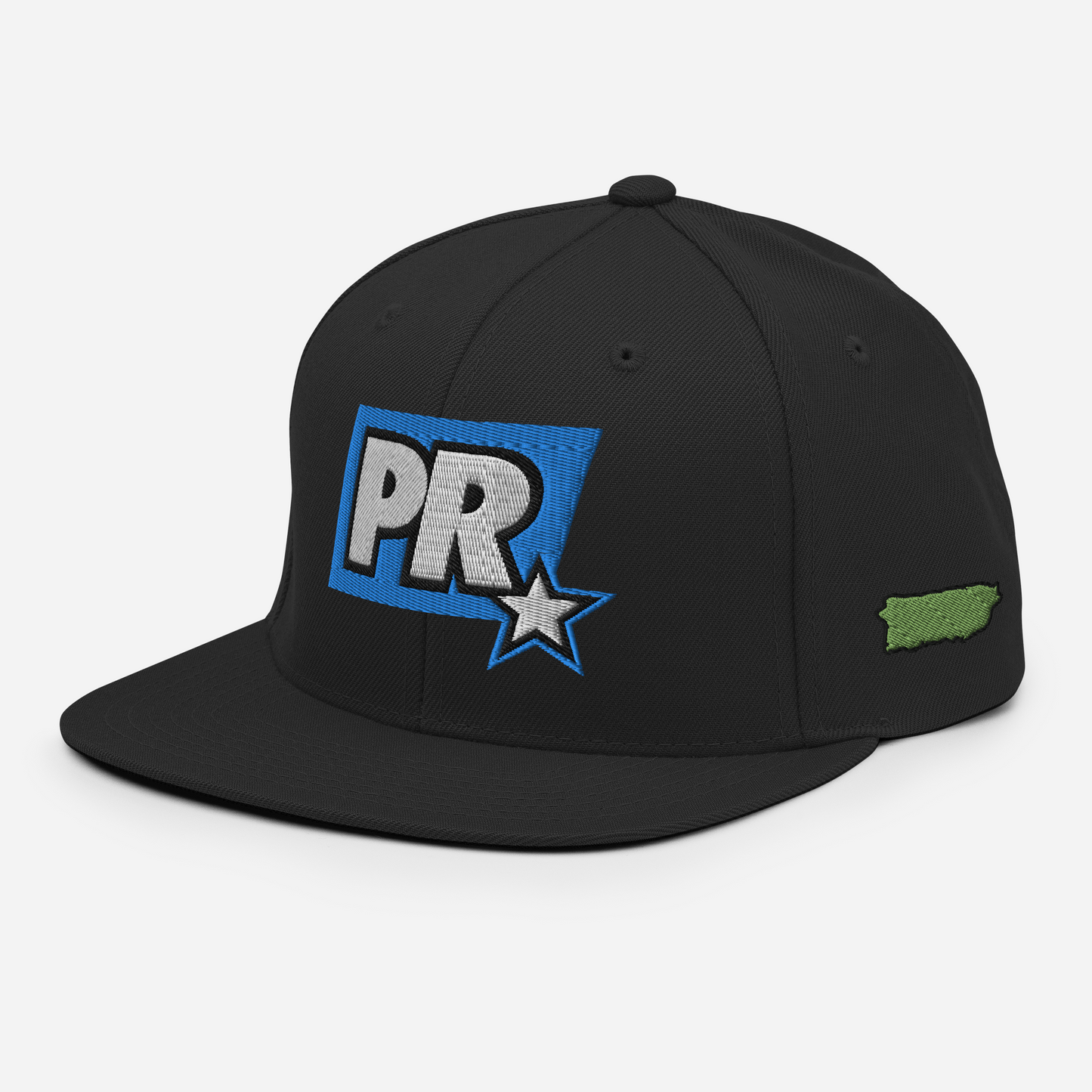 PR STAR BLUE Snapback Hat