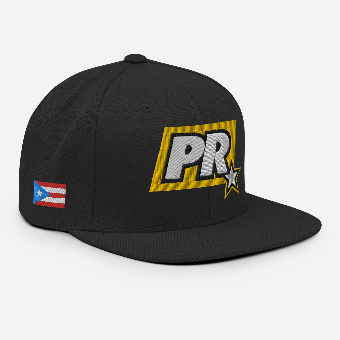 PR STAR YELLOW Snapback Hat