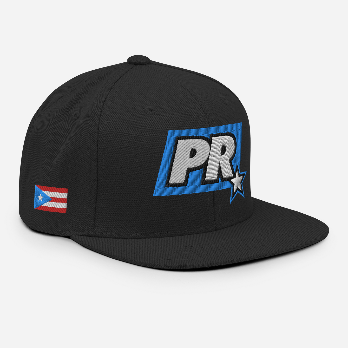 PR STAR BLUE Snapback Hat