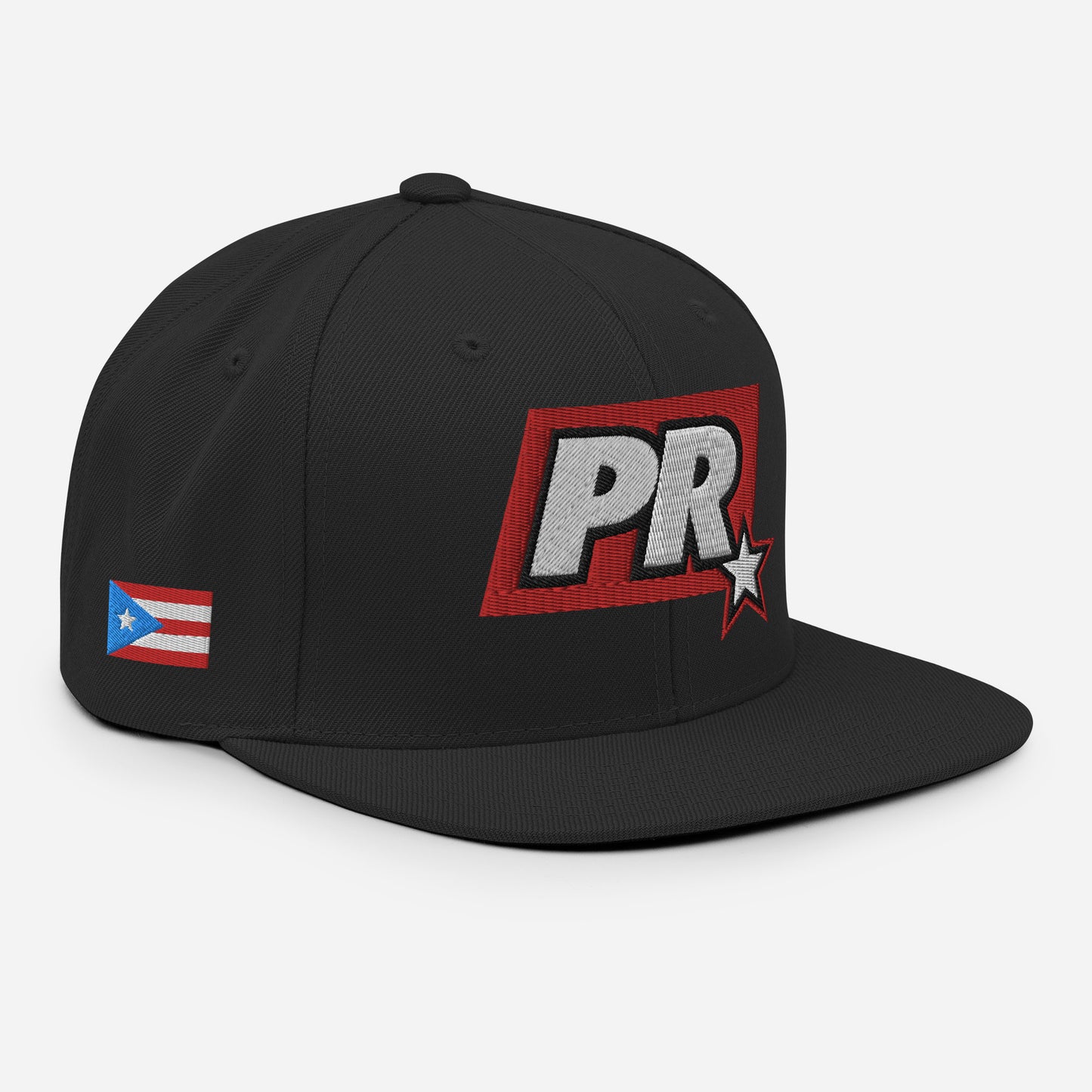 PR STAR RED Snapback Hat