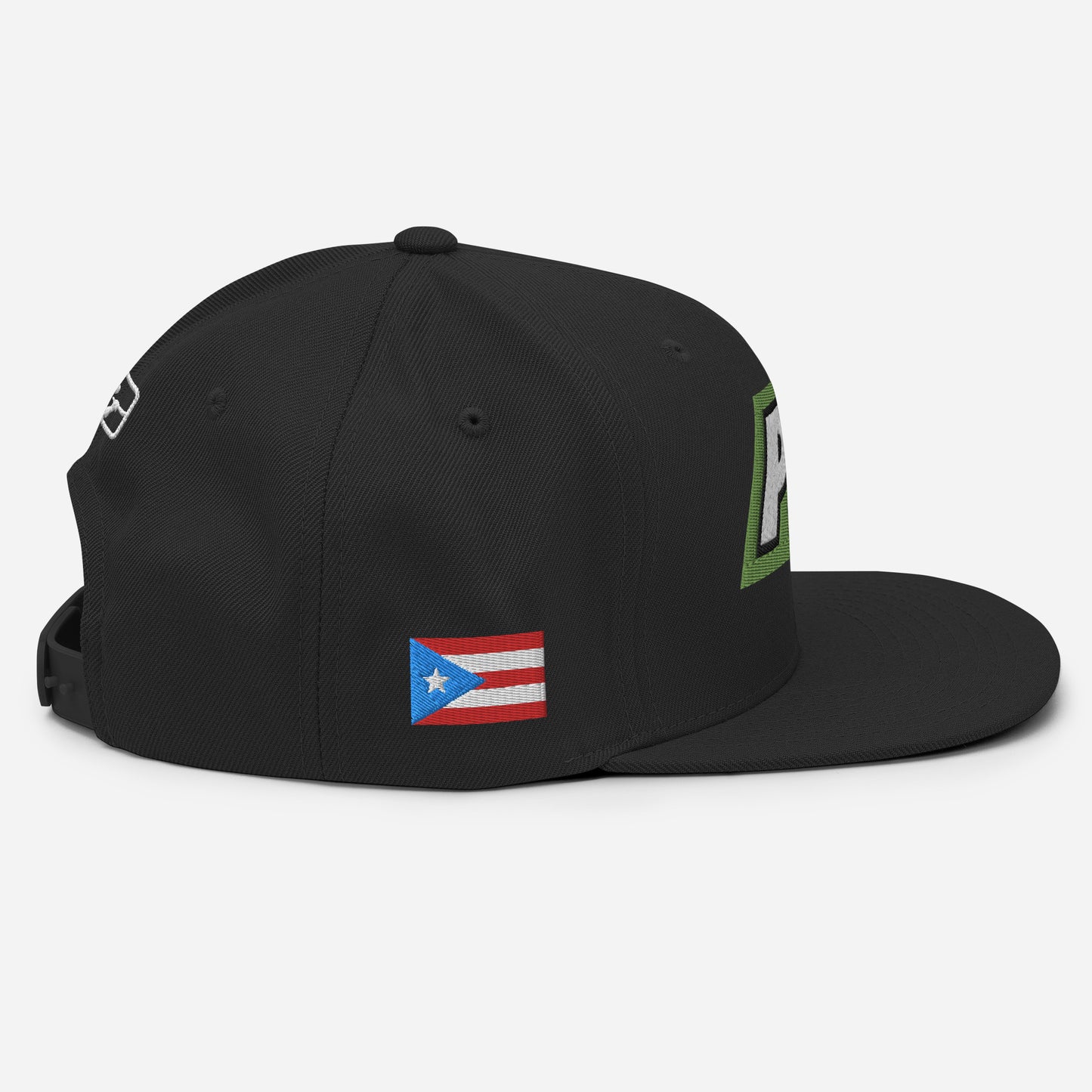 PR STAR GREEN Snapback Hat