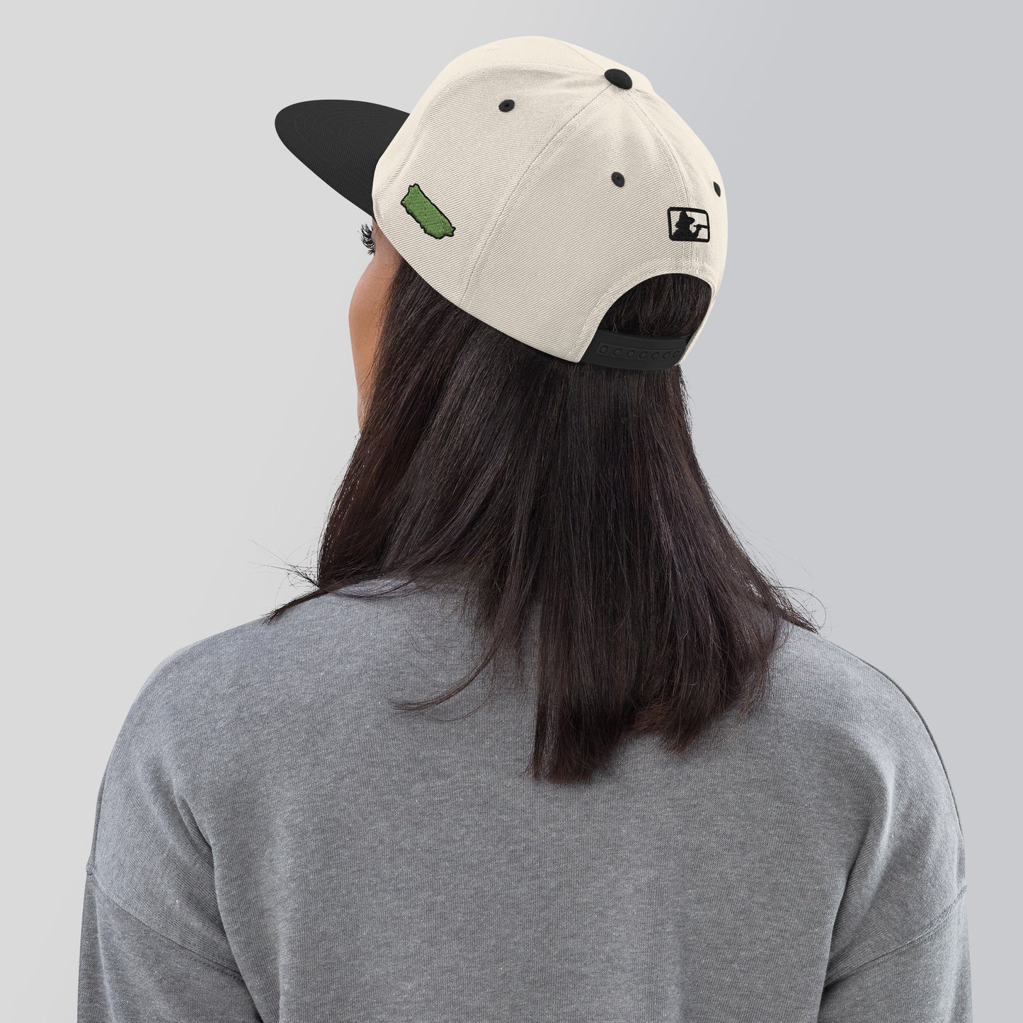 PR STAR GREEN Snapback Hat