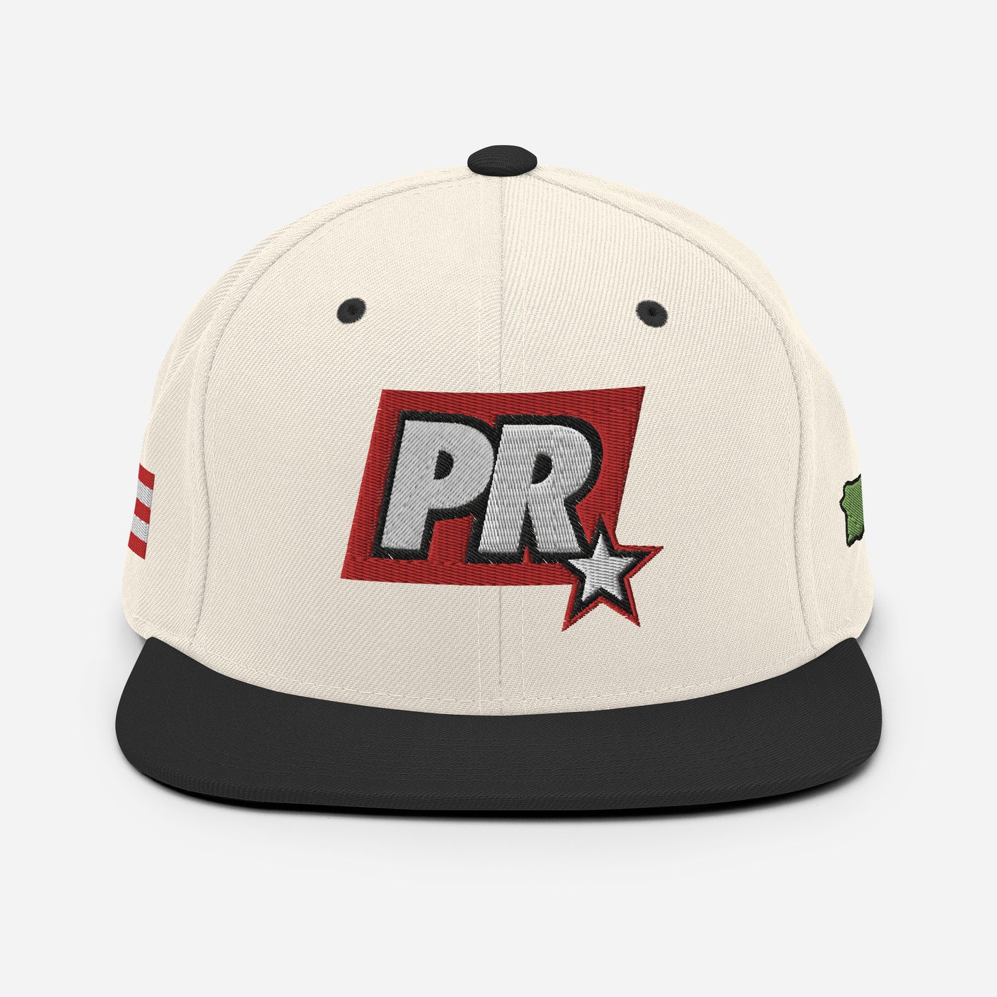 PR STAR RED Snapback Hat