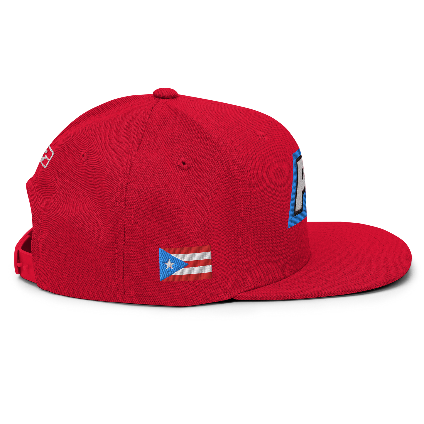 PR STAR ALL RED Snapback Hat