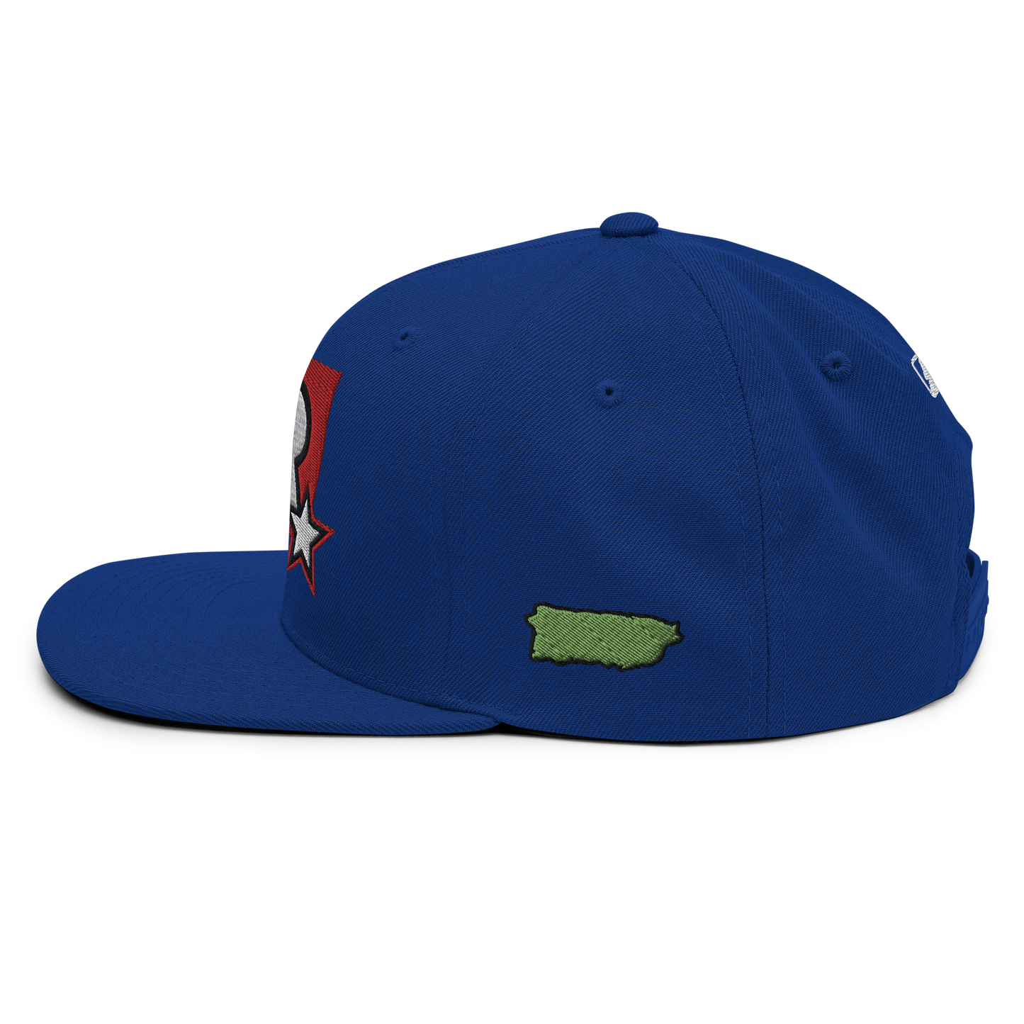 PR STAR ALL BLUE Snapback Hat