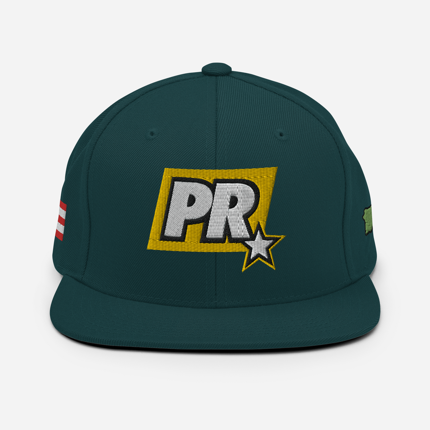 PR STAR YELLOW Snapback Hat