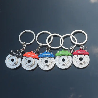 Brake Disk Keychain