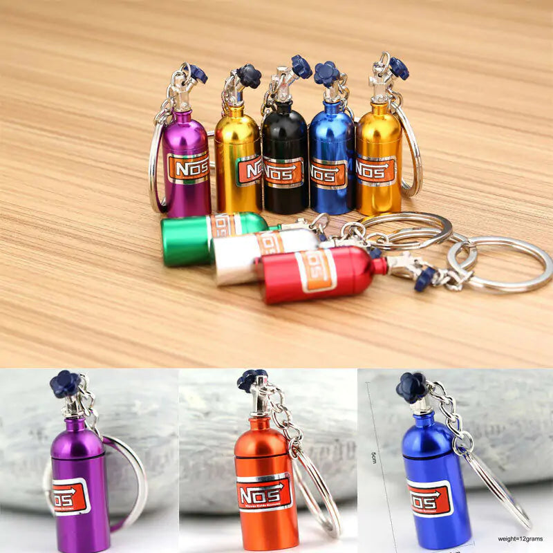 NOS Bottle Keychain