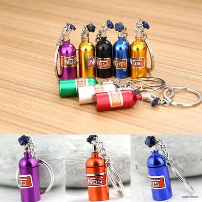 NOS Bottle Keychain